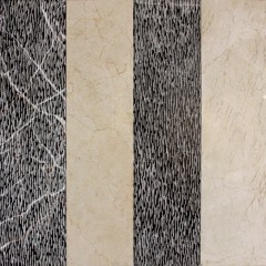 Mix Beige Polished Marble 150 X 600 C.W Emperador Brown French Groove Marble 150 X 600